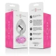  PLUG ANAL METAL ALUMINIO CON CRISTAL ROSA TALLA L - INTENSE 