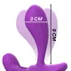  SHELLY DUO ANALPERINEO , VAGINALCLITORIS REMOTO MORADO - INTENSE 