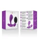  SHELLY DUO ANALPERINEO , VAGINALCLITORIS REMOTO MORADO - INTENSE 