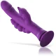  CASANOVA VIBRADOR RABBIT SILICONA TRIPLE MOTOR MORADO - INTENSE 