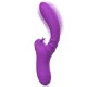  HARRY VIBRADOR FLEXIBLE CON LENGUA MORADO - INTENSE 