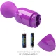  MINI MASAJEADOR PERSONAL MORADO - PRETTY LOVE 