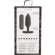  ONYX PLUG ANAL VIBRADOR NEGRO - JE JOUE 