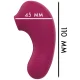  SHUSHU PRO POCKET ESTIMULADOR CLITORIS 2 POTENTES MOTORES ORQUIDEA - RITHUAL 
