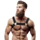  ARNÉS DEPORTIVO AJUSTABLE NEOPRENO PECHO HOMBRE - FETISH SUBMISSIVE ATTITUDE 