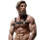  ARNÉS DEPORTIVO AJUSTABLE NEOPRENO PECHO HOMBRE - FETISH SUBMISSIVE ATTITUDE 
