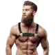  ARNÉS BULLDOG ECOPIEL PECHO HOMBRE TALLA M/L - FETISH SUBMISSIVE ATTITUDE 