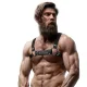  ARNÉS BULLDOG ECOPIEL PECHO HOMBRE TALLA M/L - FETISH SUBMISSIVE ATTITUDE 