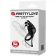  RUBEN ANILLO VIBRADOR 7 VIBRACIONES SILICONA NEGRO - PRETTY LOVE 