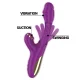  ATENEO VIBRADOR MULTIFUNCIÓN RECARGABLE 7 VIBRACIONES CON LENGUA OSCILANTE Y SUCCIONADOR MORADO - INTENSE 