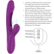  ATENEO VIBRADOR MULTIFUNCIÓN RECARGABLE 7 VIBRACIONES CON LENGUA OSCILANTE Y SUCCIONADOR MORADO - INTENSE 