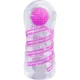  MASTURBADOR MASCULINO FANTASY ESPIRAL INTERNA Y BOLAS TRANSPARENTE - PRETTY LOVE 