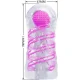  MASTURBADOR MASCULINO FANTASY ESPIRAL INTERNA Y BOLAS TRANSPARENTE - PRETTY LOVE 