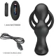  MARSHALL ANILLO PARA PENE + PLUG ANAL VIBRATORIO & CONTROL REMOTO - PRETTY LOVE 
