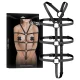  ARNÉS AJUSTABLE TORSO Y BRAZOS - FETISH SUBMISSIVE BONDAGE 