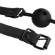  MORDAZA DE BOLA DE SILICONA TRANSPIRABLE - FETISH SUBMISSIVE BONDAGE 