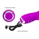  DOROTHY VIBRADOR CONEJO RECARGABLE MORADO - PRETTY LOVE 