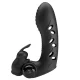  VANCE FUNDA DEDO VIBRADOR CONEJO NEGRO - PRETTY LOVE 