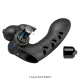  VANCE FUNDA DEDO VIBRADOR CONEJO NEGRO - PRETTY LOVE 