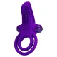  ANILLO VIBRADOR PARA PENE MORADO - PRETTY LOVE 