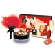  KIT POLVOS DE MASAJE COMESTIBLE FRESA - SHUNGA 