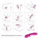  ROMANCE VIBRADOR CON ESTIMULADOR FUCSIA - ARMONY 
