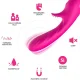  ROMANCE VIBRADOR CON ESTIMULADOR FUCSIA - ARMONY 