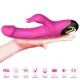  METEROR DILDO VIBRADOR RABBIT ROTADOR FUCSIA - ARMONY 