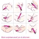  JOYBLADE DILDO VIBRADOR ROTADOR FUCSIA - ARMONY 