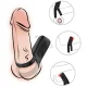  DOBLE ANILLO VIBRADOR NEGRO - ARMONY 