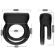  DOBLE ANILLO VIBRADOR NEGRO - ARMONY 