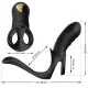  JOY JUMPER ANILLO VIBRADOR PAREJAS & PLUG ANAL NEGRO - ARMONY 