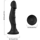  DILDO VIBRADOR & PLUG ANAL CONTROL REMOTO NEGRO - ARMONY 