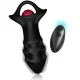  KYLIN DEDAL VIBRADOR & PLUG ANAL CONTROL REMOTO NEGRO - ARMONY 