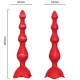  ROSA VIBRADOR PAGODA & PLUG ANAL ROJO - ARMONY 