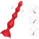  ROSA VIBRADOR PAGODA & PLUG ANAL ROJO - ARMONY 