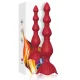  ROSA VIBRADOR PAGODA & PLUG ANAL ROJO - ARMONY 