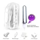  MASTER MASTURBATOR & VIBRADOR TRANSPARENTE - ARMONY 