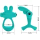  DANTE ANILLO VIBRADOR RABBIT VERDE - PRETTY LOVE 