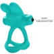  DANTE ANILLO VIBRADOR RABBIT VERDE - PRETTY LOVE 
