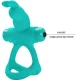  FIGGY ANILLO VIBRADOR RABBIT VERDE - PRETTY LOVE 