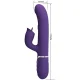  VIBRADOR RABBIT CON LICKING MORADO - PRETTY LOVE 
