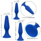  ADMIRAL KIT 3 PLUG ANAL AZUL - CALEXOTICS 