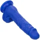  ADMIRAL SAILOR DILDO REALISTICO VIBRADOR AZUL - CALEXOTICS 
