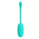  JULIUS HUEVO VIBRADOR IMPERMEBLE & RECARGABLE VERDE AGUA - PRETTY LOVE 