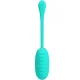  KIRK HUEVO VIBRADOR RECARGABLE VERDE AGUA - PRETTY LOVE 