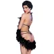 BODY CROTCHLESS AZUL S/M - CHILIROSE CR  4479
