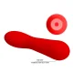  FAUN VIBRADOR RECARGABLE ROJO - PRETTY LOVE 