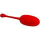  KNUCKER HUEVO VIBRADOR RECARGABLE ROJO - PRETTY LOVE 