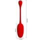  KNUCKER HUEVO VIBRADOR RECARGABLE ROJO - PRETTY LOVE 